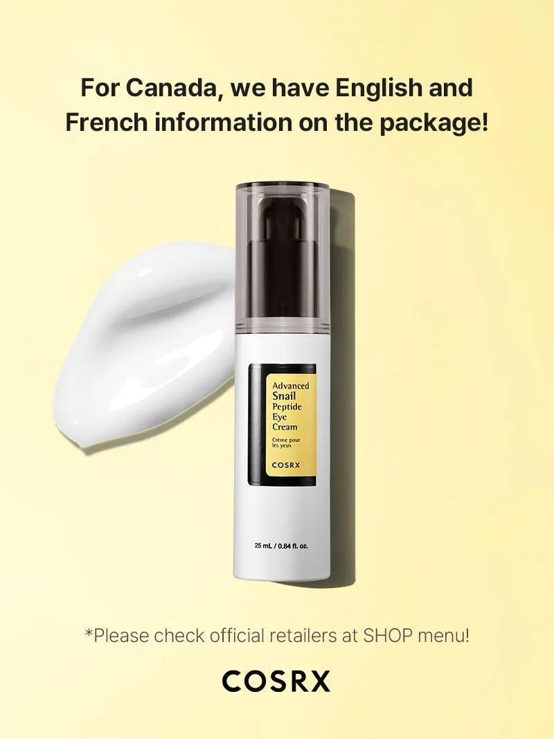 Cosrx Advanced Snail Peptide Eye Cream 25ml