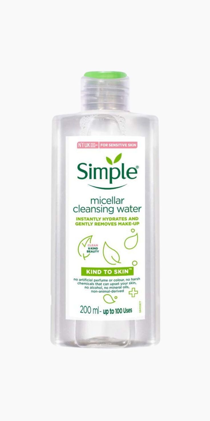 Simple Kind to Skin Micellar Cleansing Water