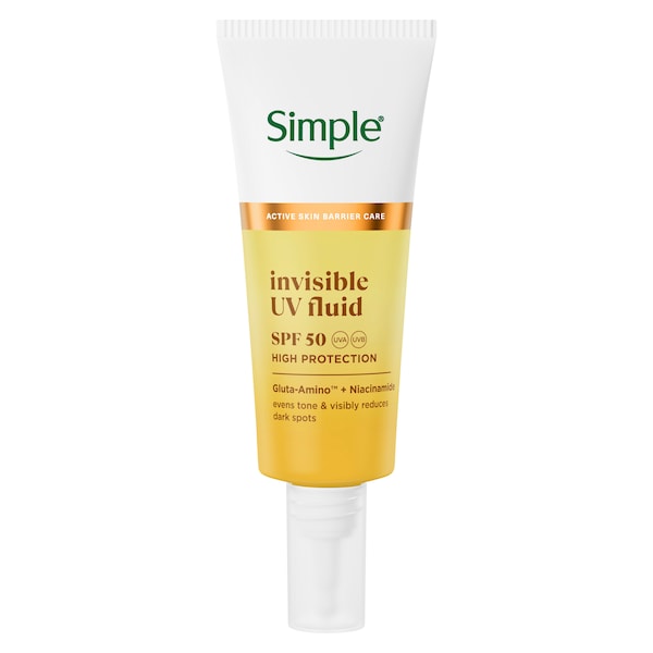 Simple Invisible UV Fluid SPF 50 Sunscreen
