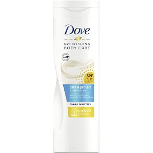 Dove Care and Protect SPF 15 Body Lotion, 400ml