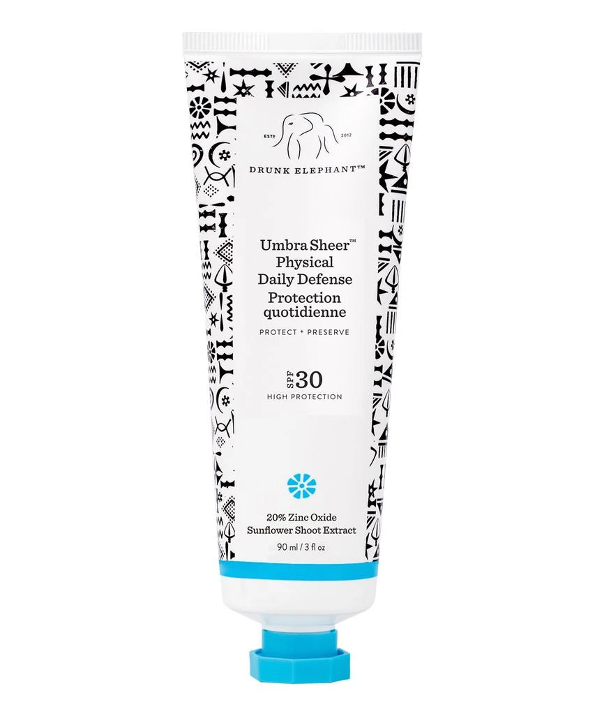 Drunk Elephant Umbra Sheer Physical Daily Defence SPF 30 90ml