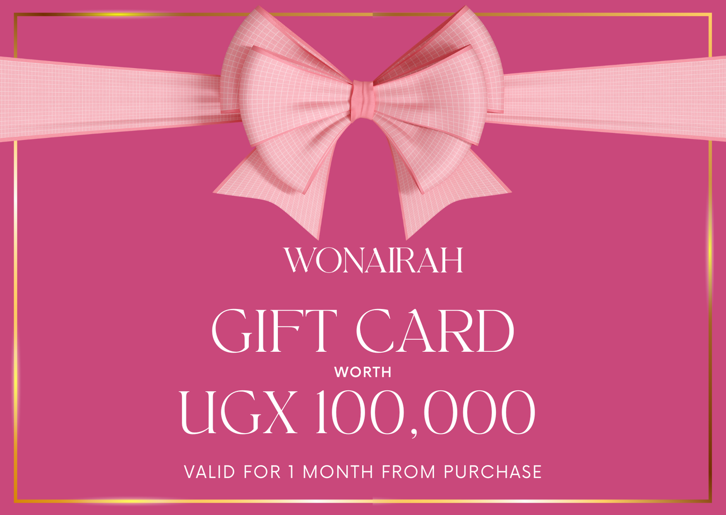 Glow-Up Pink Voucher