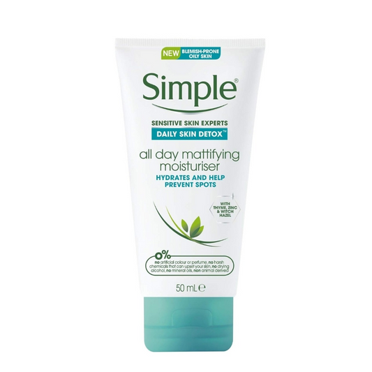 SIMPLE ALL DAY MATTIFYING MOISTURIZER