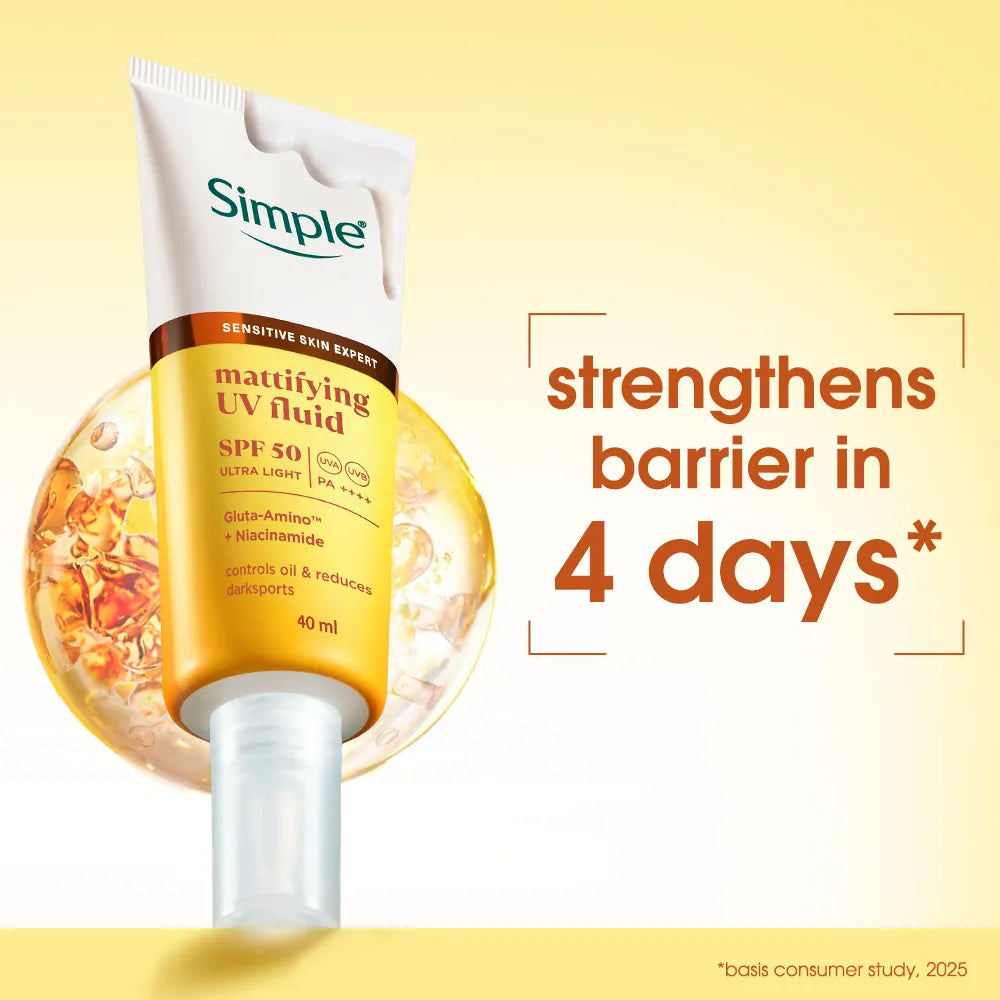 Simple Mattifying UV Fluid SPF 50