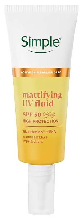 Simple Mattifying UV Fluid SPF 50
