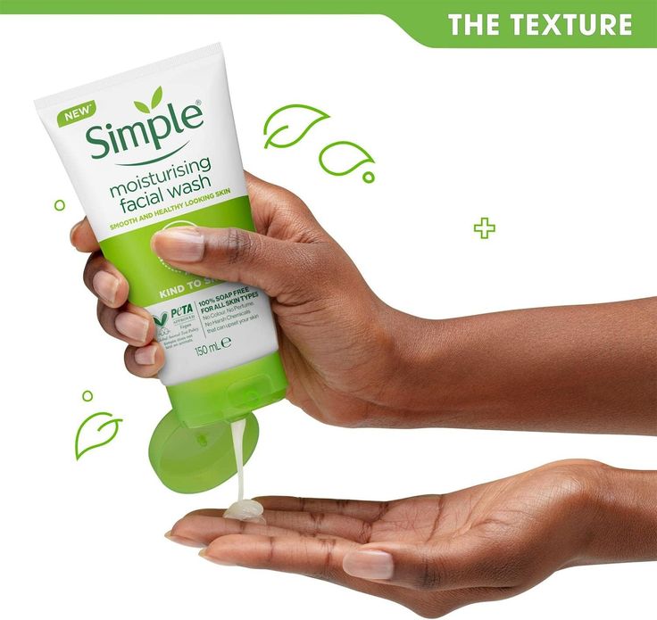 Simple Kind to Skin Moisturizing Facial Wash 150ml