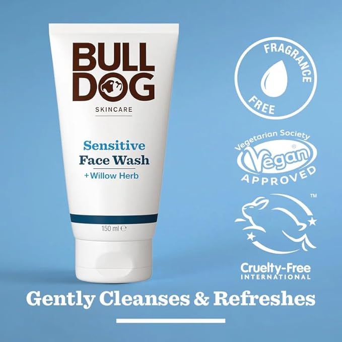 BullDog SkinCare Sensitive Face Wash