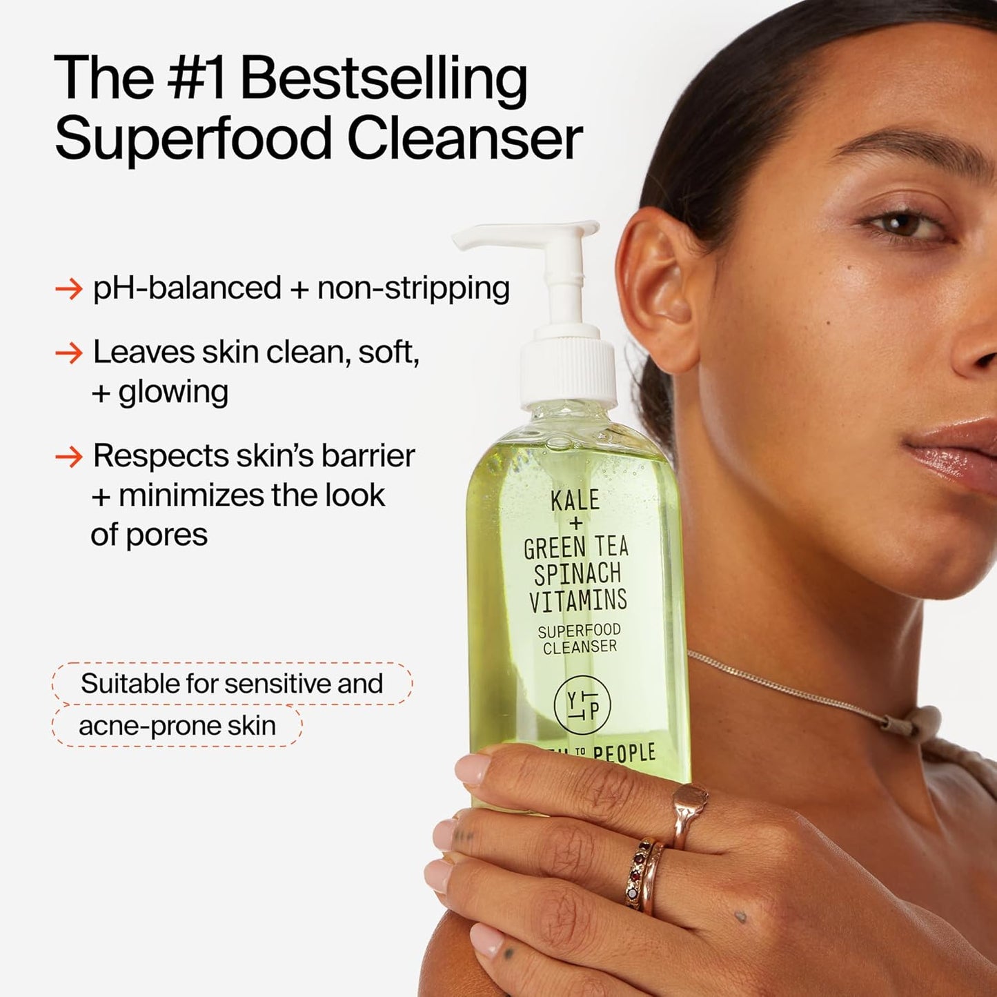 Youth To The People Kale + Greentea Superfood Gentle Cleanser - 237ml