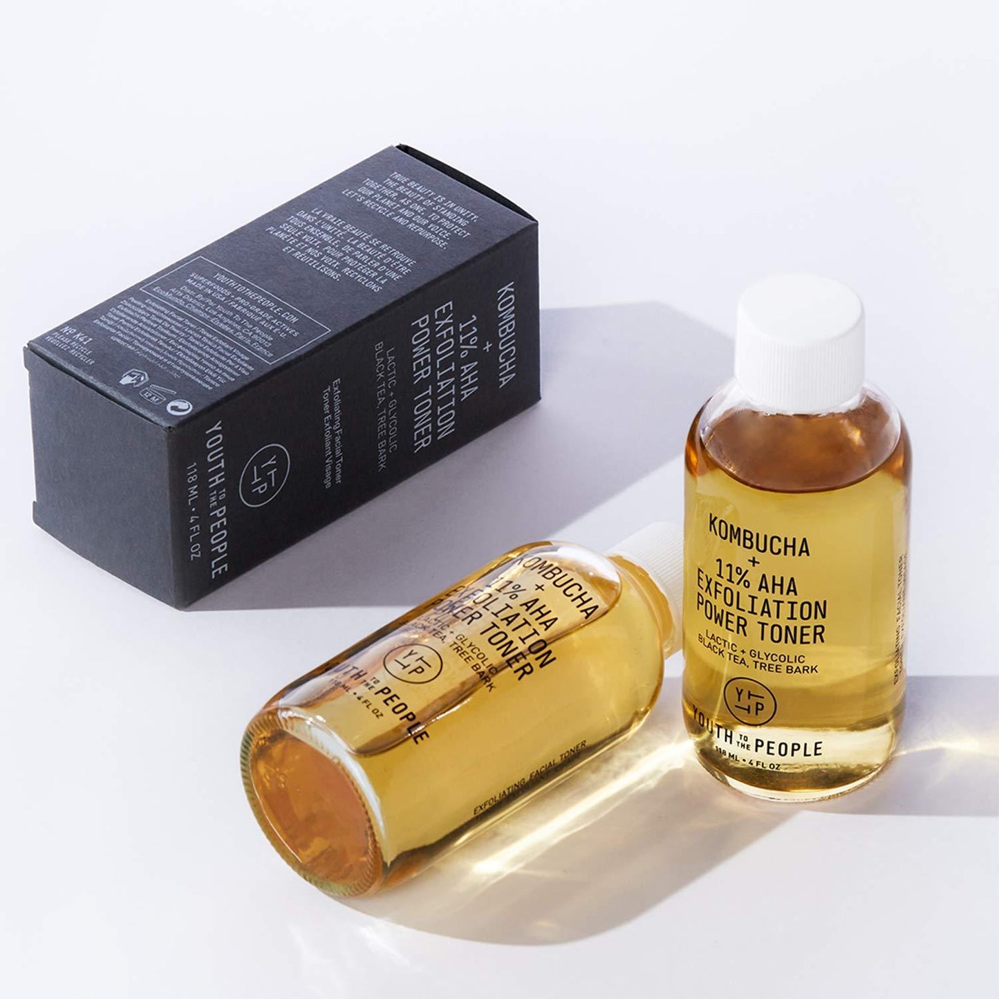 Youth To The People Kombucha +11% AHA Exfoliation Power Toner (118ml)