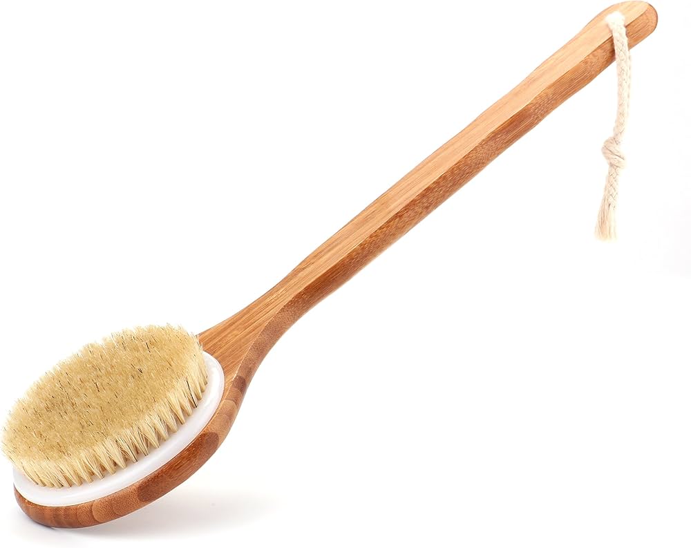 Manicare Essentials 2 in 1 Bamboo Bath Brush