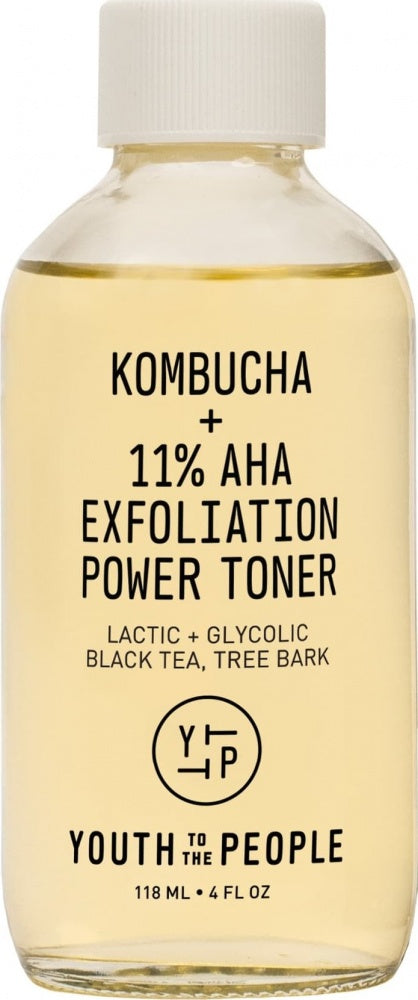 Youth To The People Kombucha +11% AHA Exfoliation Power Toner (118ml)
