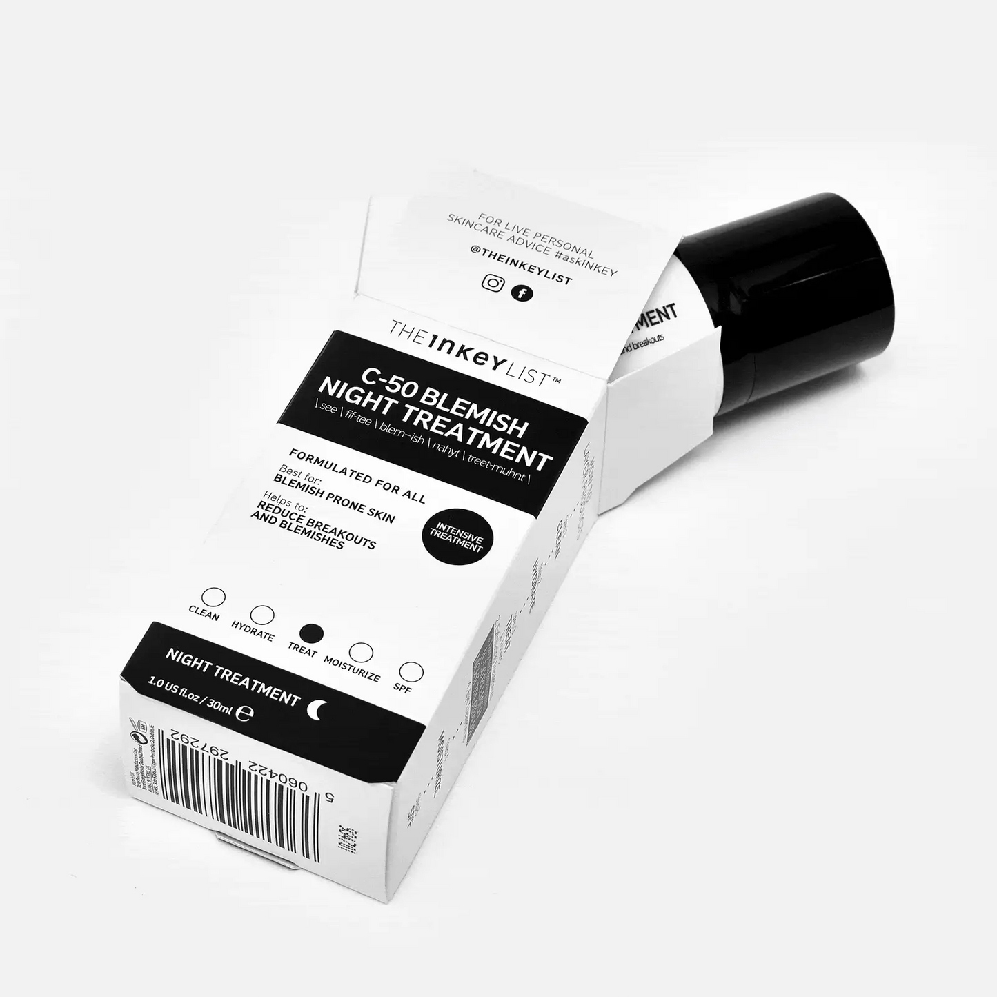 The InKey List C50 Blemish Night Treatment
