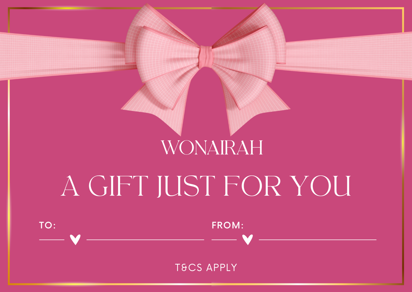 Glow-Up Pink Voucher