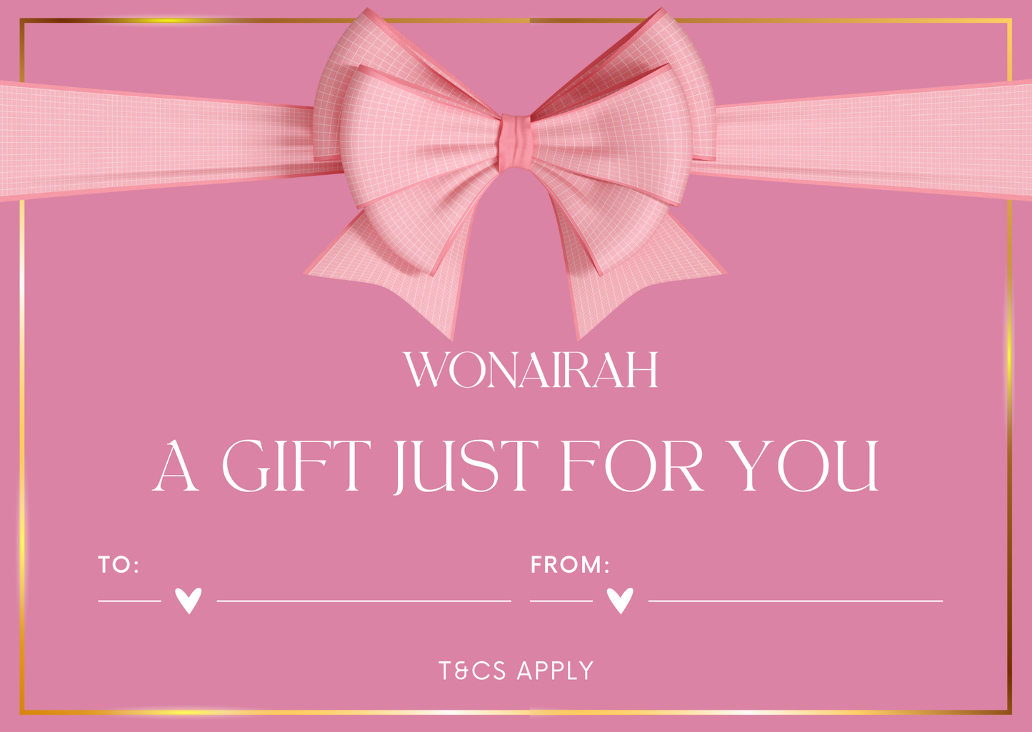 Glow-Up Baby Pink Voucher
