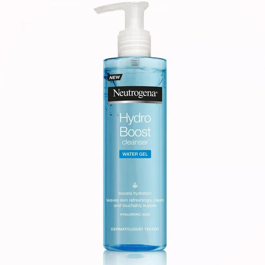 Neutrogena Hydro Boost Water Gel Face Cleanser with Hyaluronic Acid 200ml