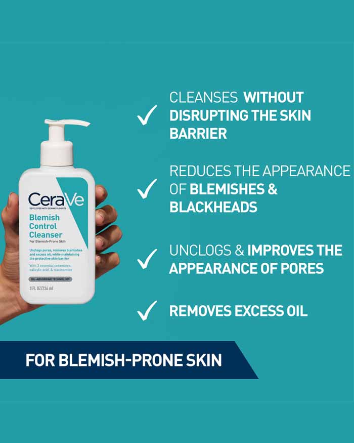 CeraVe Blemish Control Cleanser 236mls