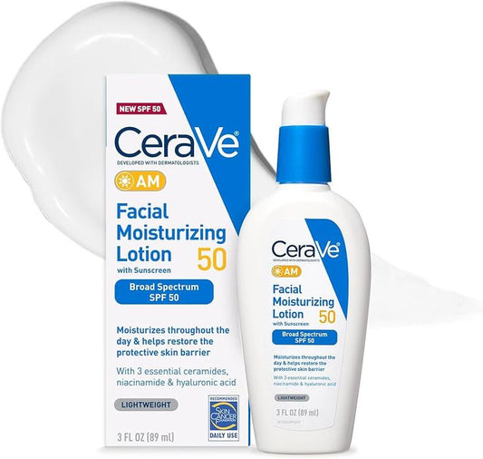 Cerave AM Facial Moisturizing Lotion SPF 50