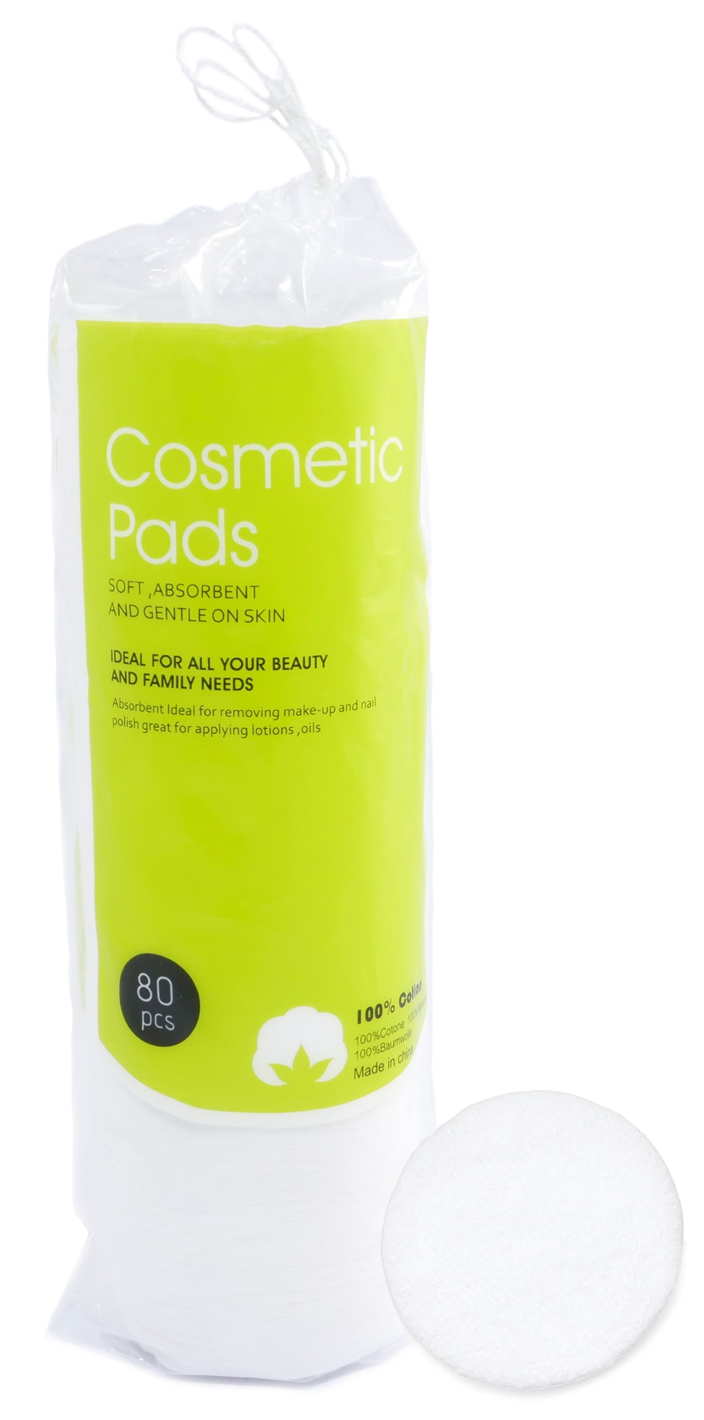 Skin Doctor Cosmetic Cotton Pads - 80pcs