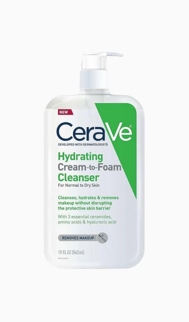 Cerave Hydrating Cream-to-Foam Cleanser