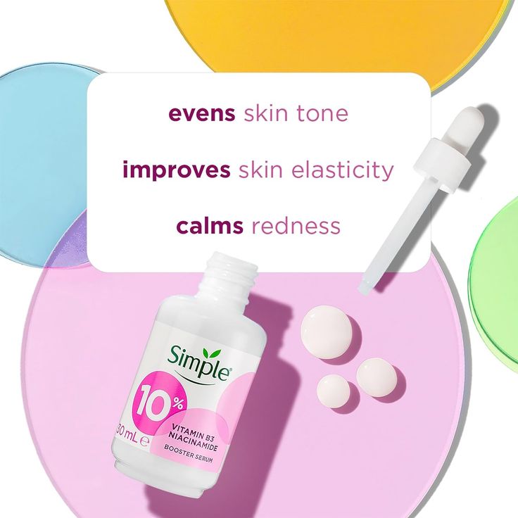 Simple 10% Niacinamide (Vitamin B3) Serum