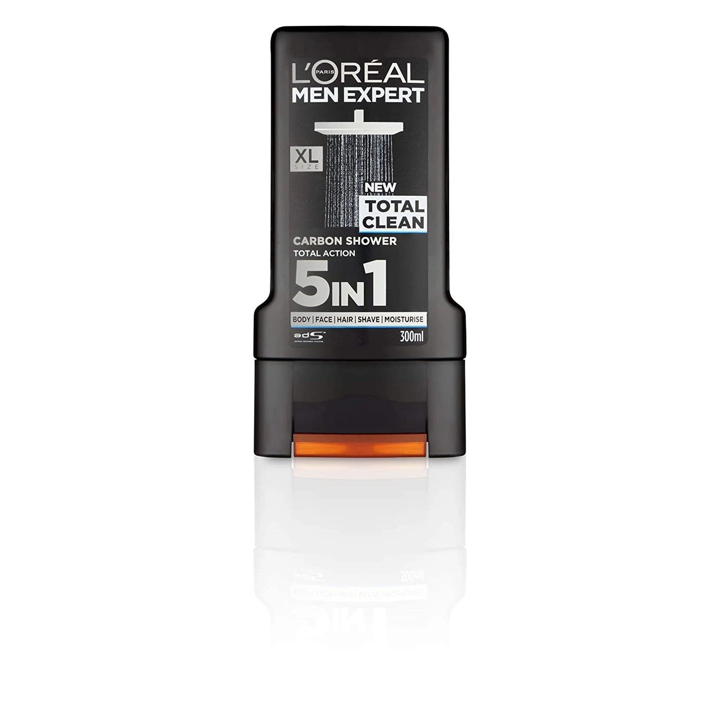 L’Oreal Men Expert Total Clean Shower Gel, 300ml