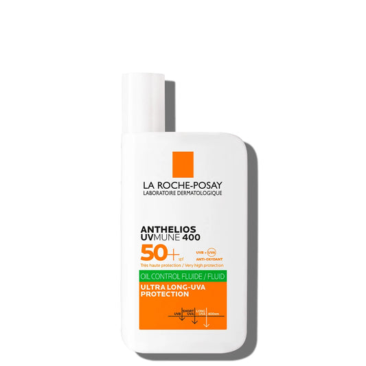 La Roche Posay Sunscreen - SPF 50 PA+ Anthelios UVMune 400 Oil Control Fluid