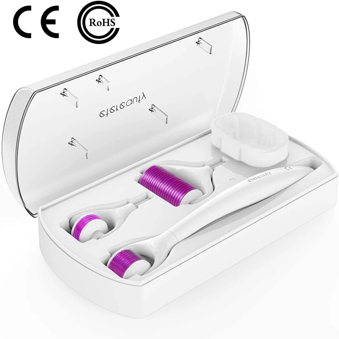 ETEREAUTY 3 in 1 Derma Skincare Roller Pins 0.5mm/1.0mm/1.5mm